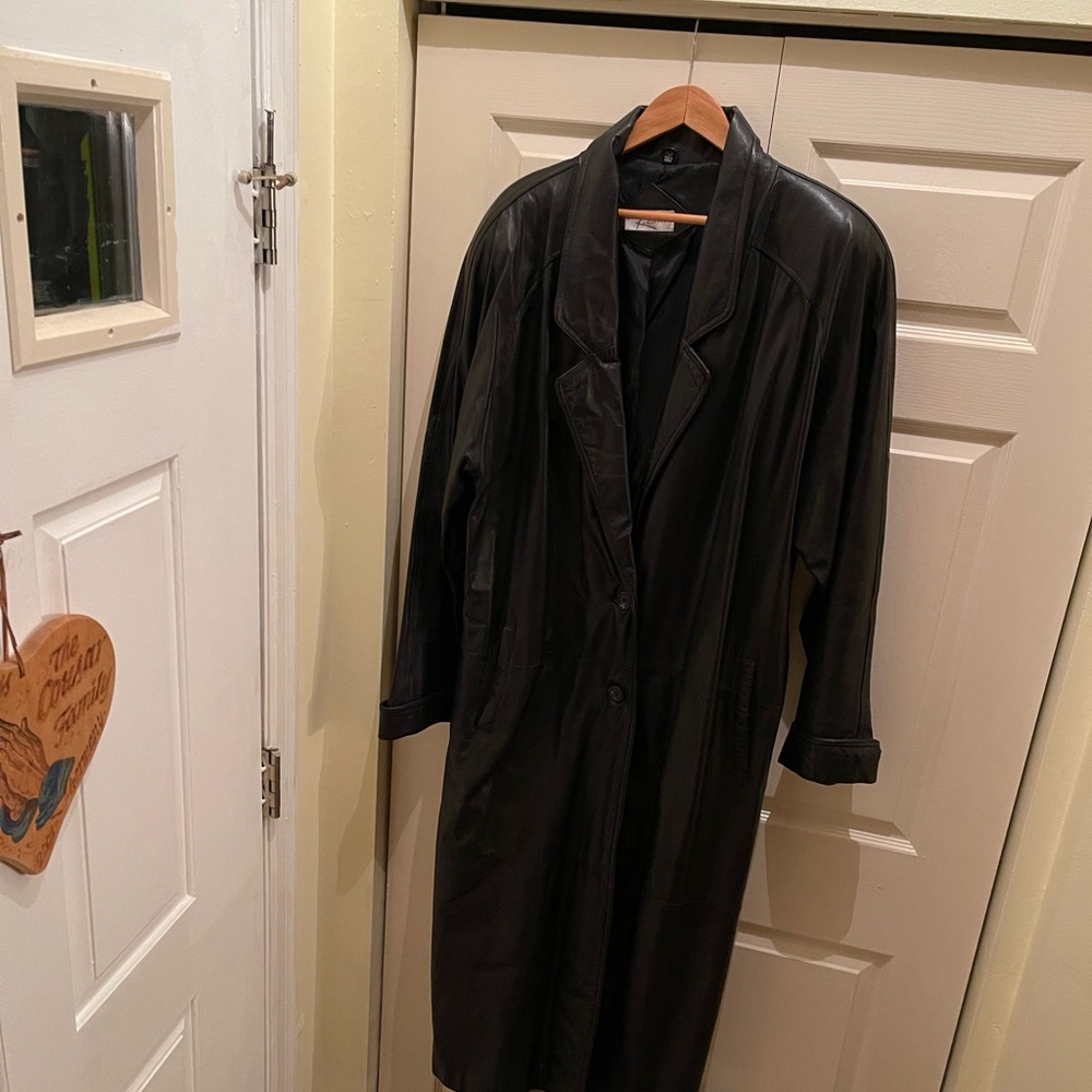 Leather Coat